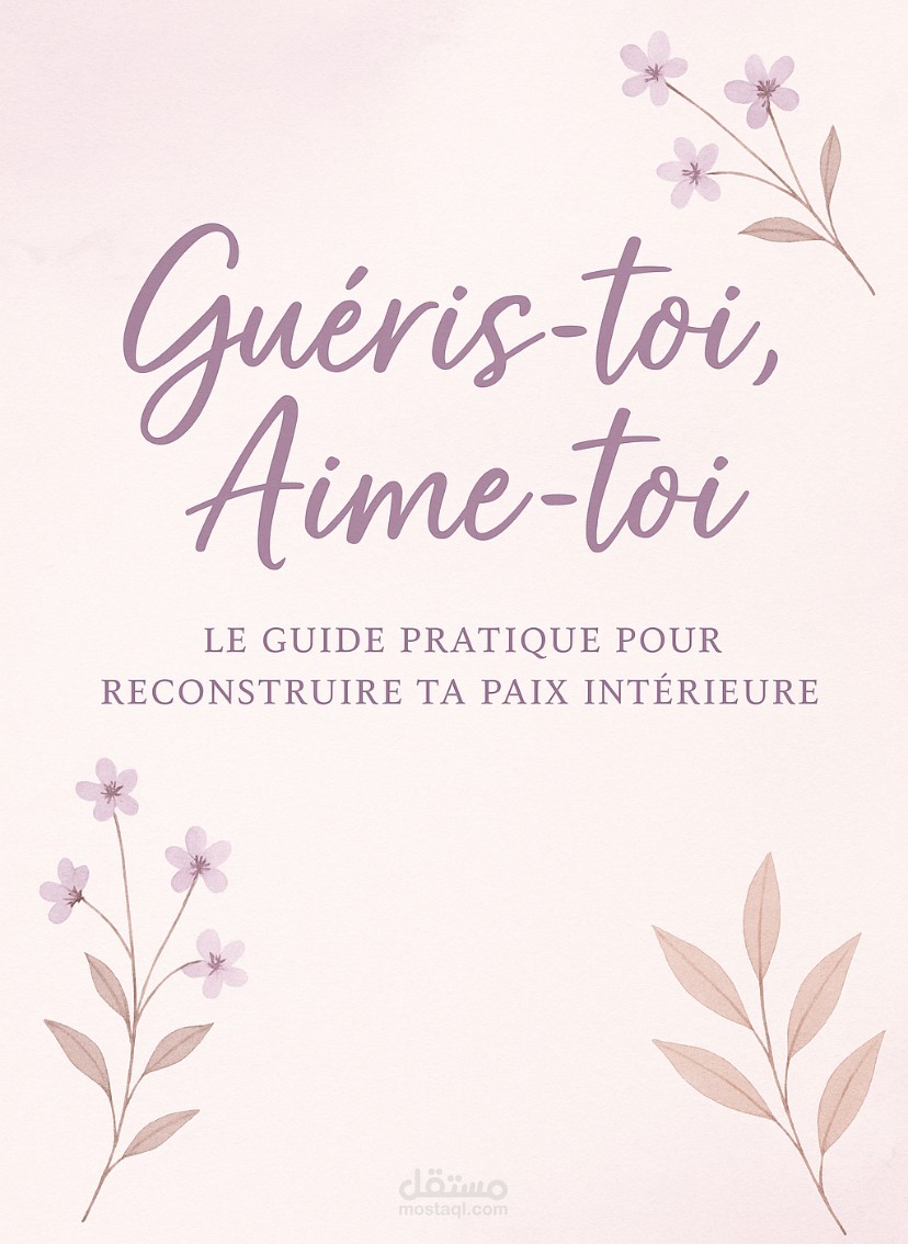 تصميم غلاف كتاب إلكتروني أنيق واحترافي يعكس محتوى الكتاب