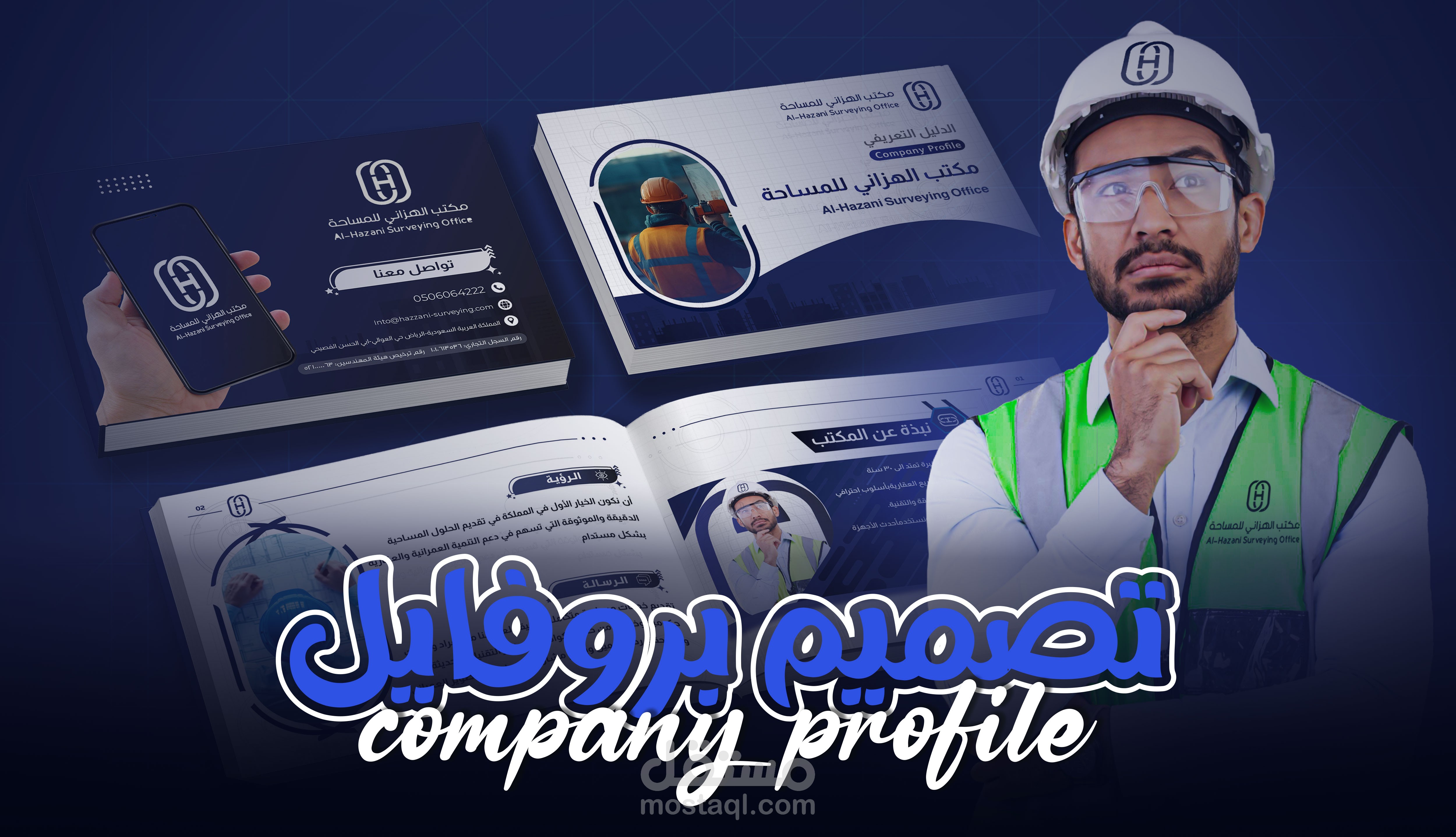 تصميم بروفايل شركة Company Profile