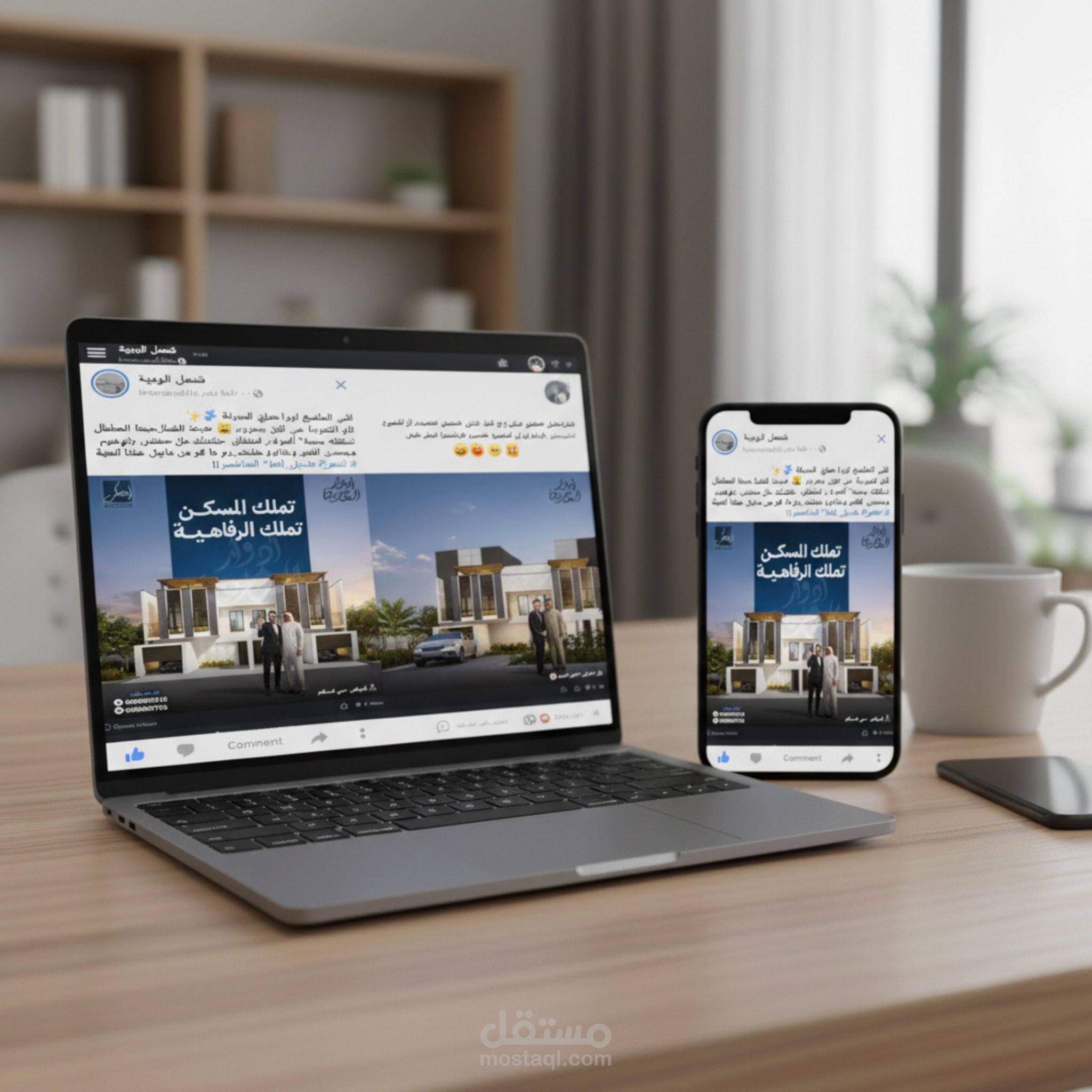 تصميم بوستات سوشيال ميديا