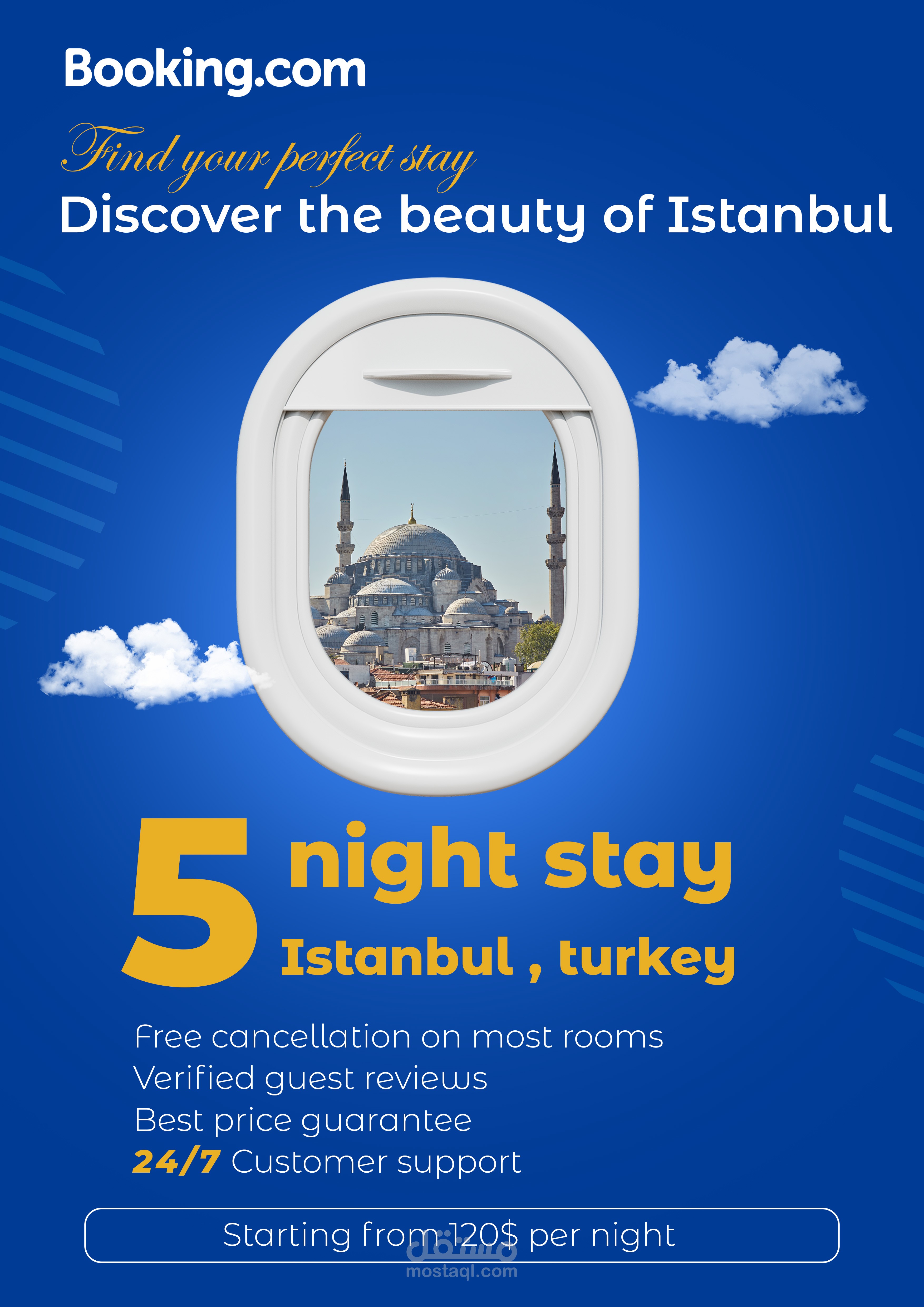 Travel Promotion Social Media Ad Design