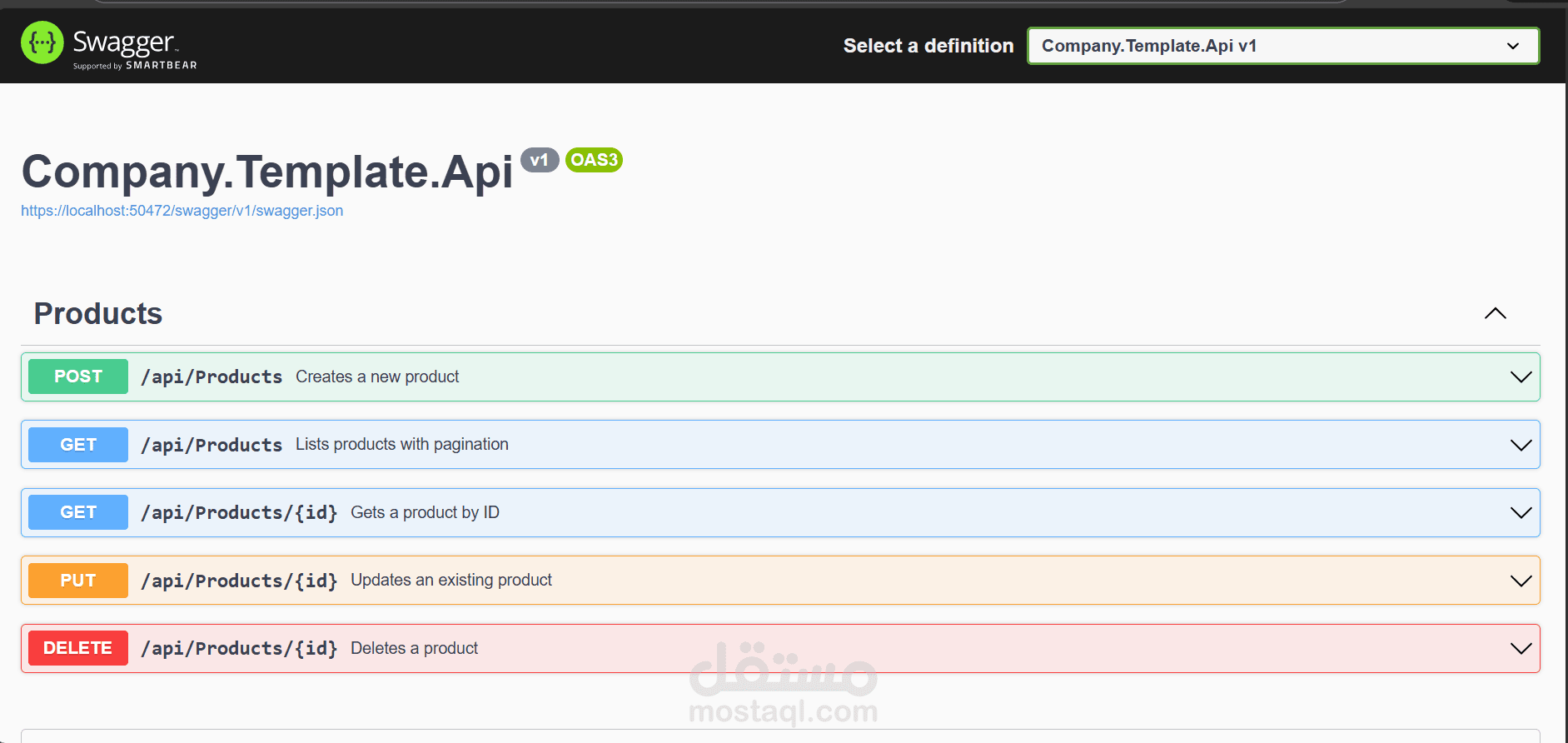 قالب احترافي لبناء مشاريع الأنظمة الموزعة (Microservices Startup Template)