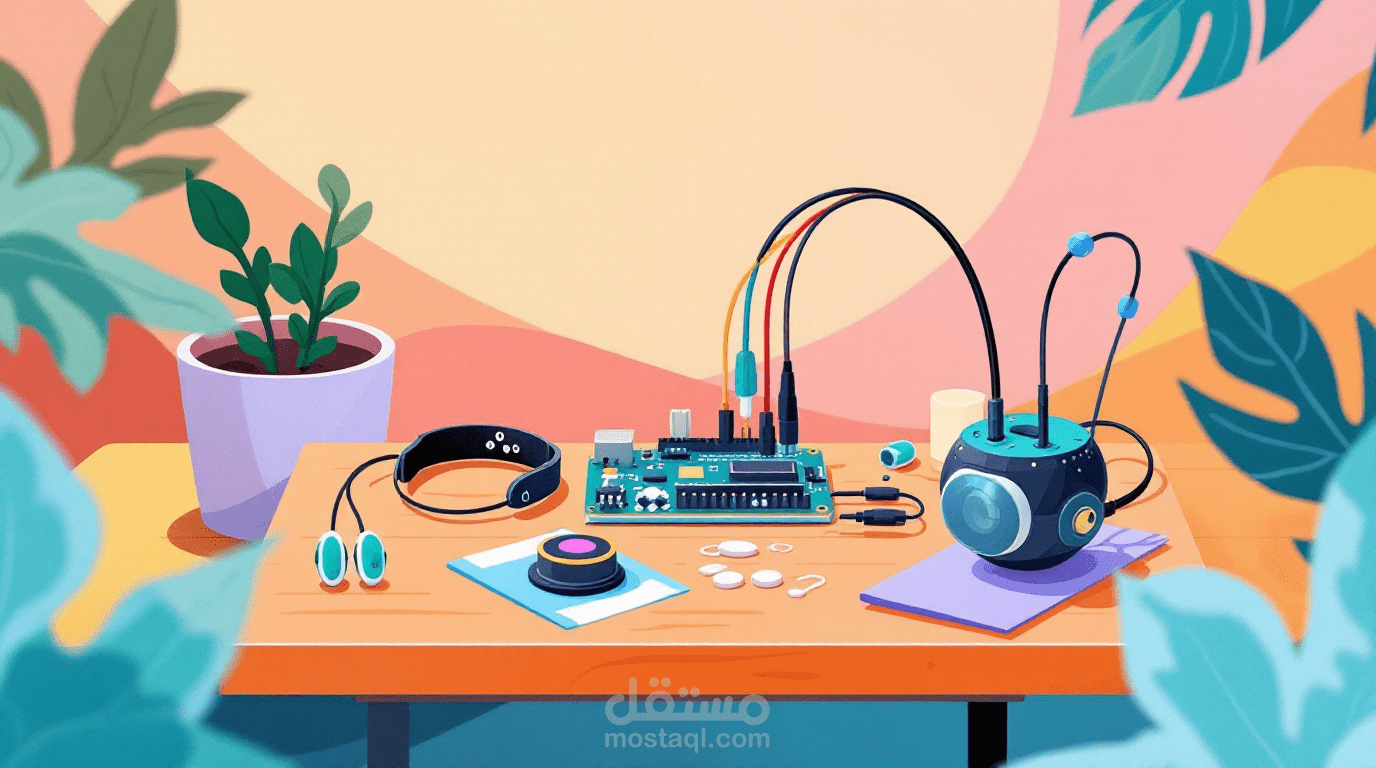 نظارة ذكيه للمكفوفين باستخدام Arduino و C++