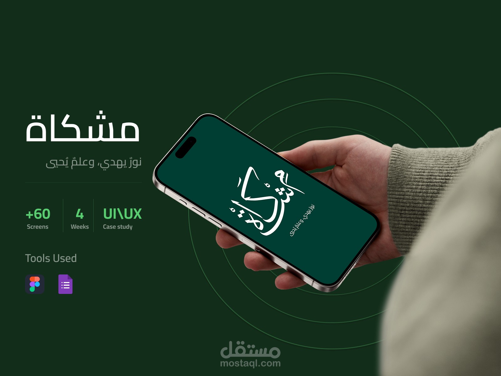 Mishkah Islamic App – UI/UX Case Study