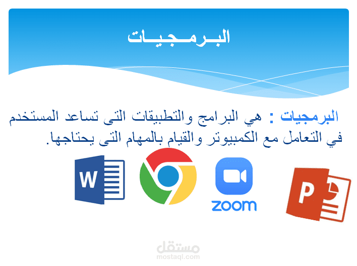 عرض PowerPoint – درس تفاعلي مع صور وألوان