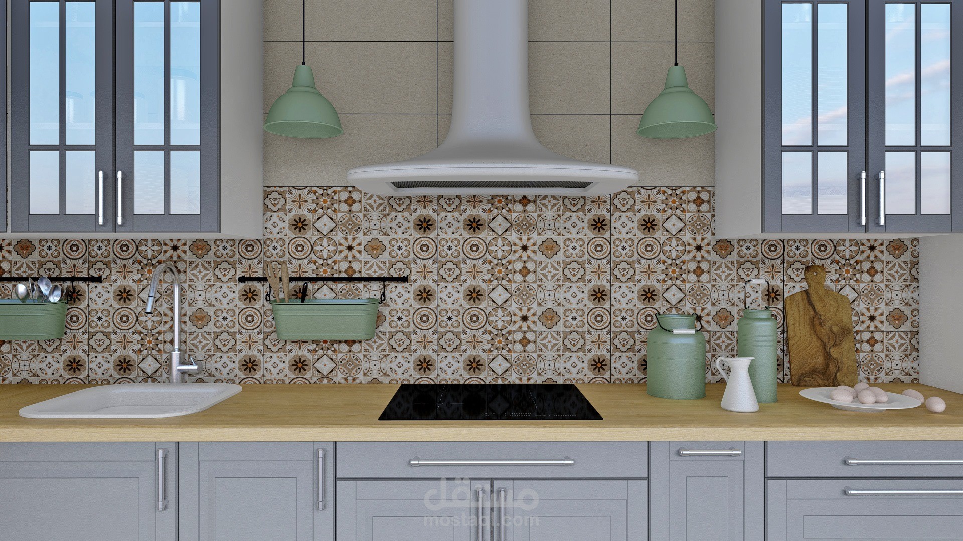 تصميم مطبخ عصري