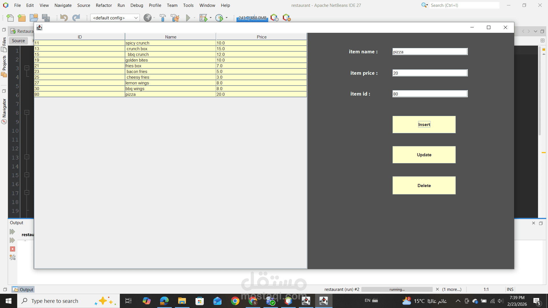 Restaurant Management System