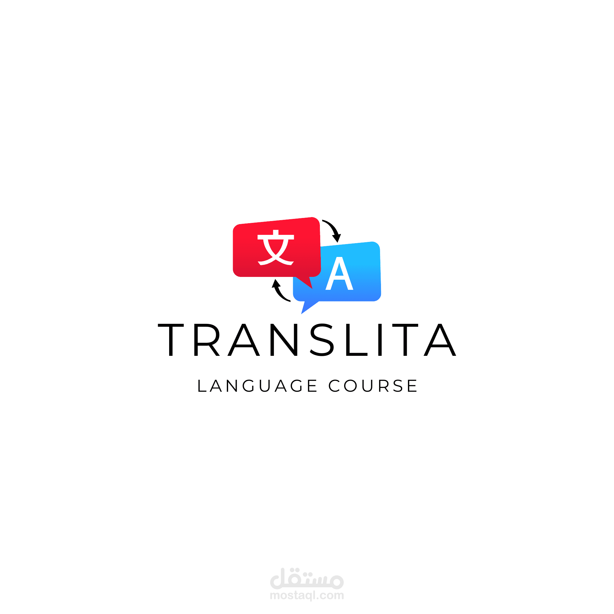 Translita شعار لكورس انجليزي