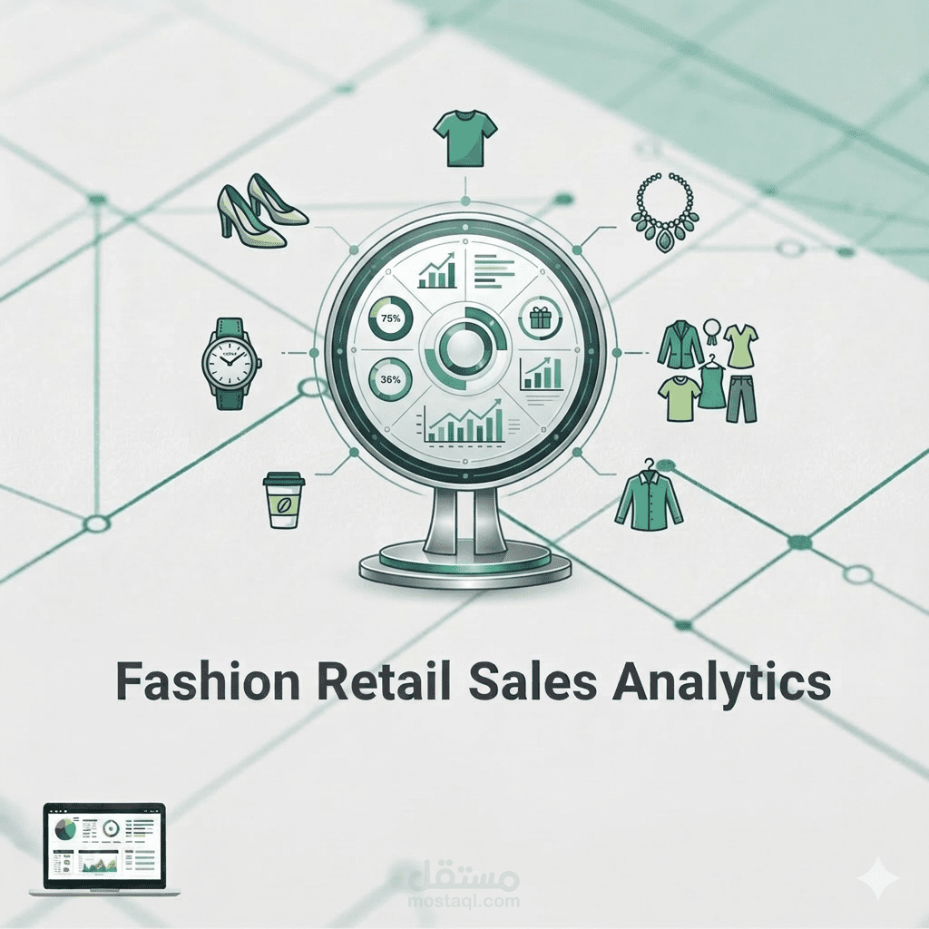 دراسة أداء متجر أزياء  Fashion Retail Sales Data