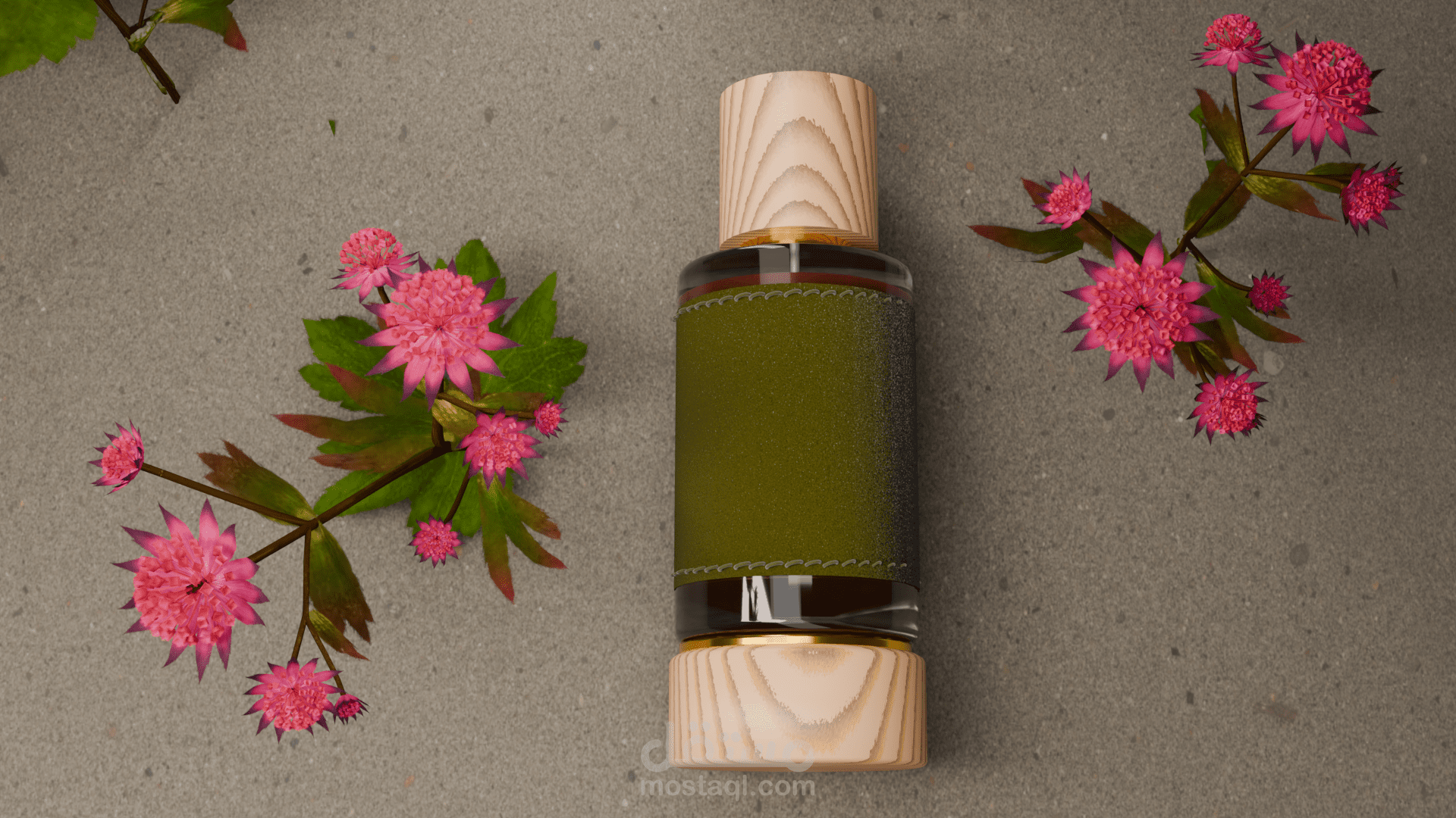 Advertisement for a perfume brand