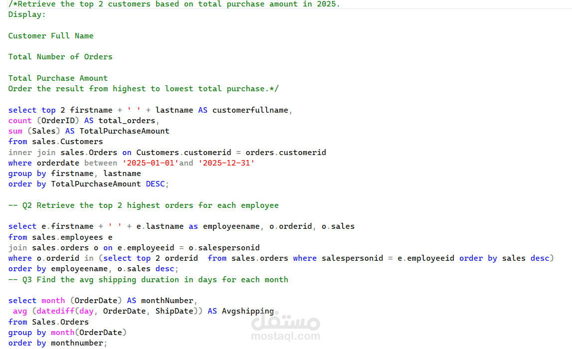 SQL and Python