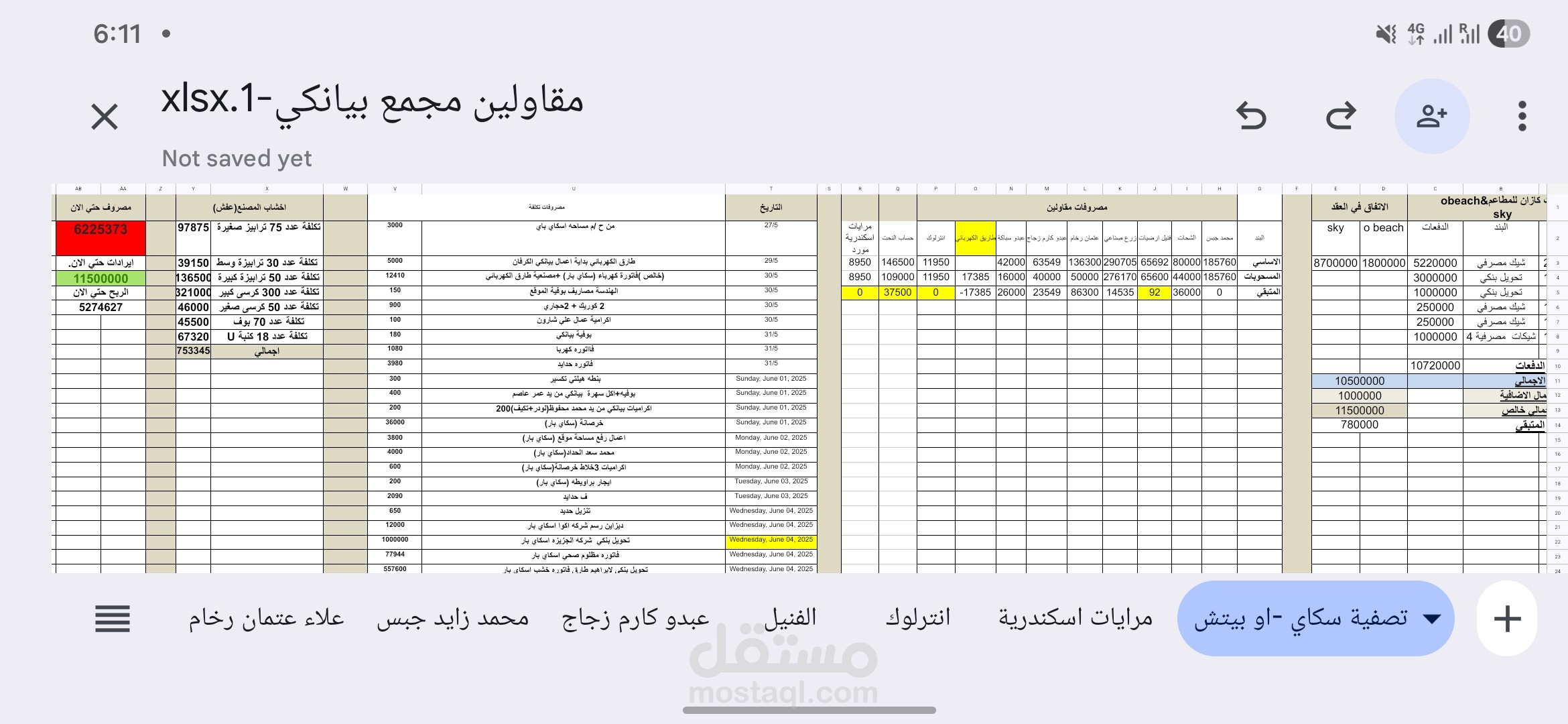 databases/ data entry
