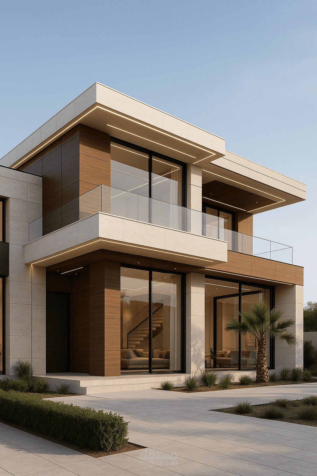 تصميم فيلا النخيل