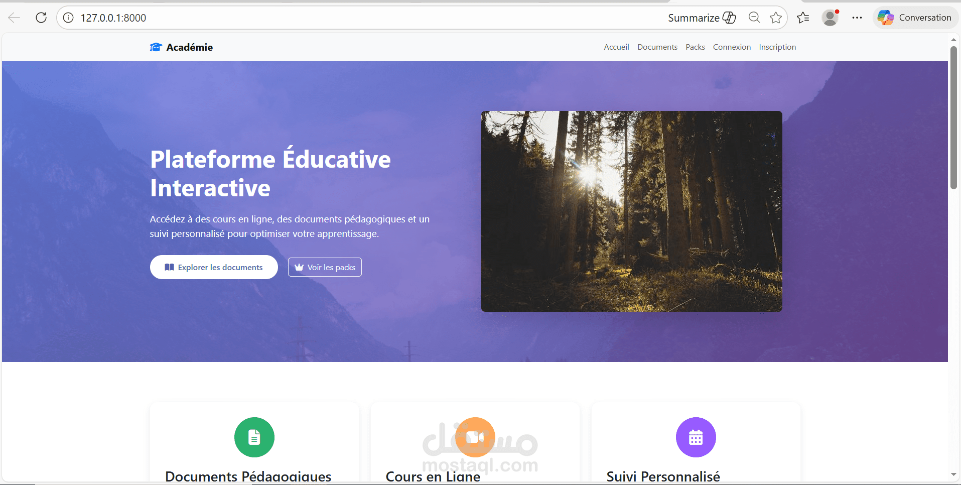 Plateforme Éducative Interactive