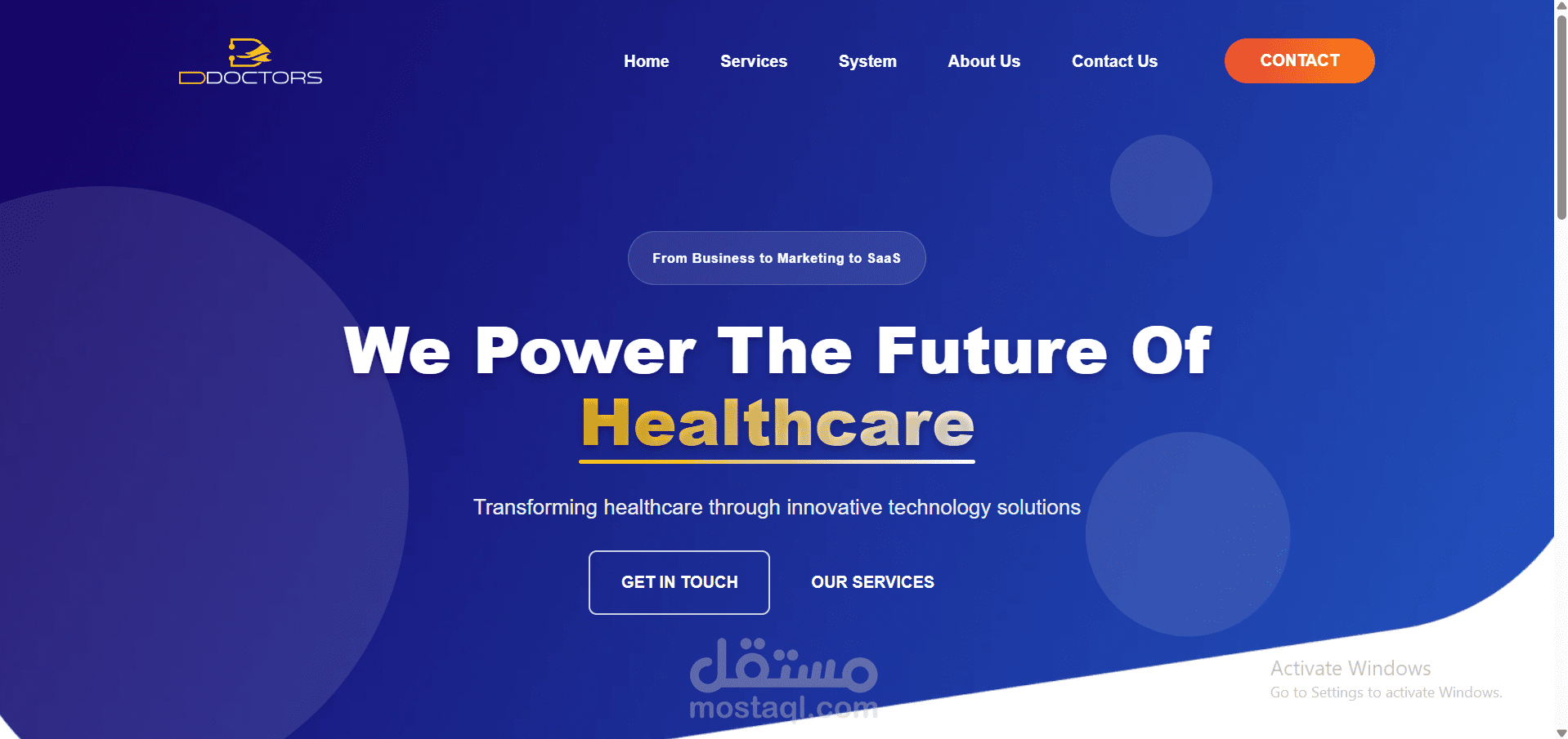 d-doctors saas system