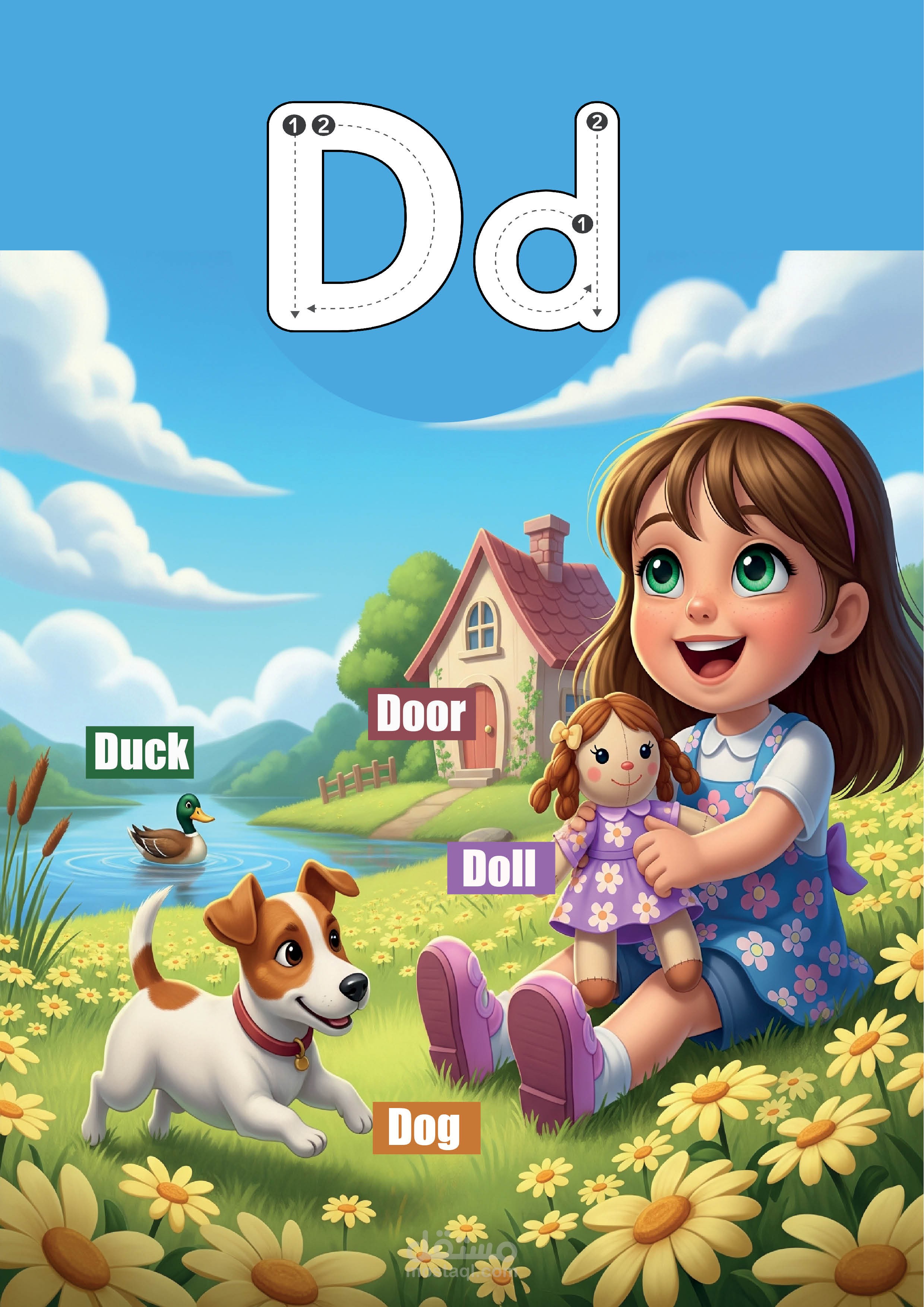 تصميم كتاب للاطفال