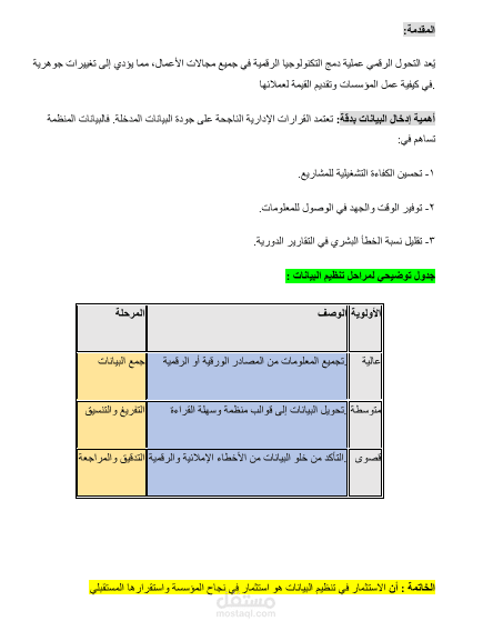 تحويل وتنسيق نصوص معقدة إلى ملف Word احترافي.