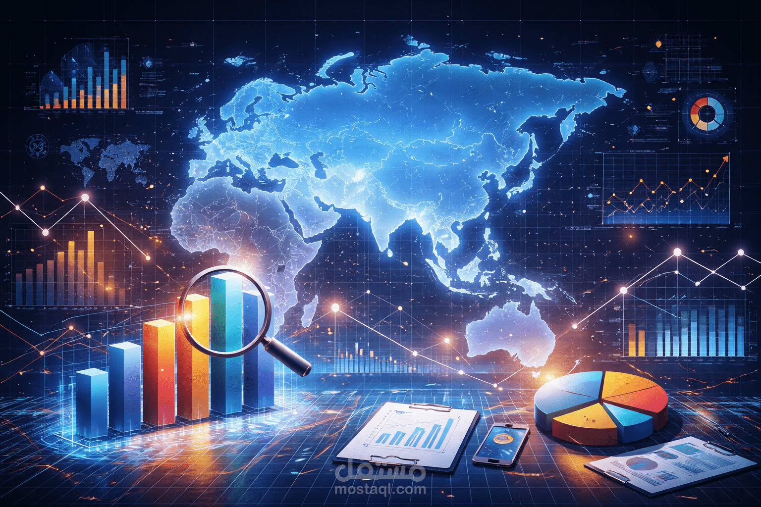 خبير تحليل بيانات باستخدام Excel و SQL و Power BI