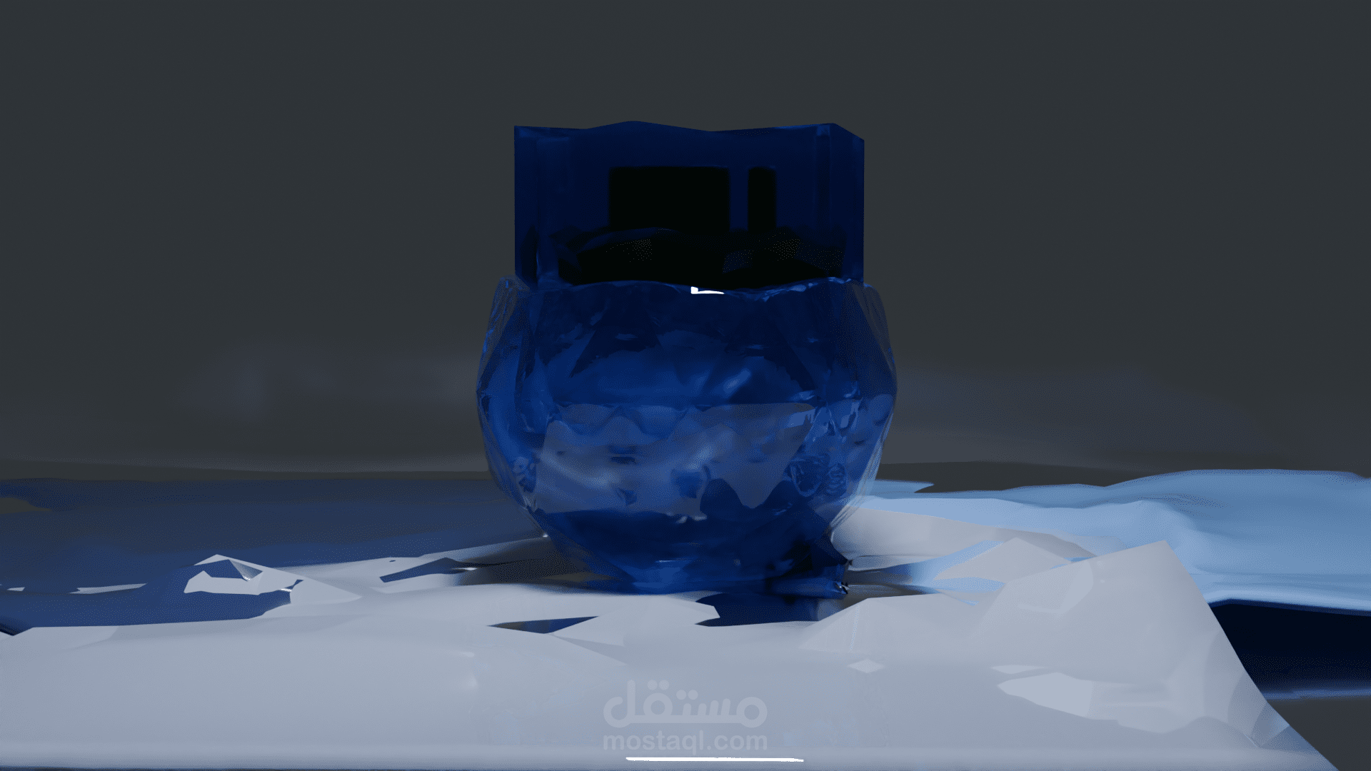تصميم زجاجة عطر