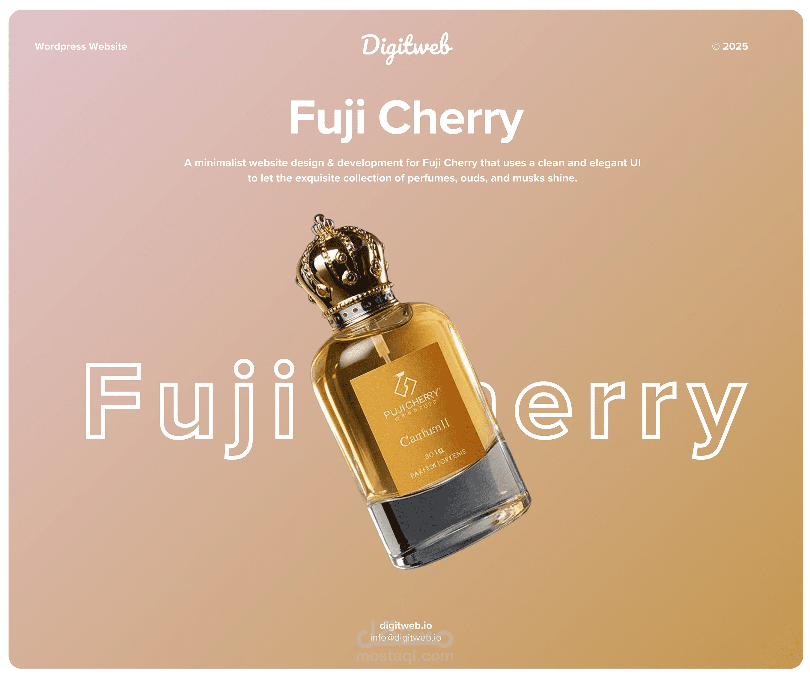 فوجي تشيري: فن العطر الرقمي