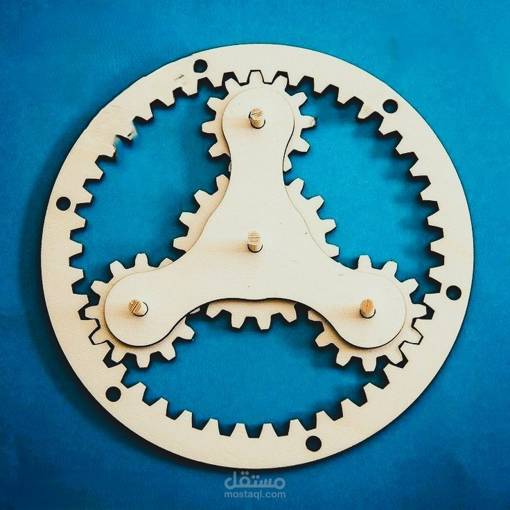 تصميم وتجميع نظام تروس كوكبية (Planetary Gear Assembly) جاهز للتصنيع باستخدام SolidWorks