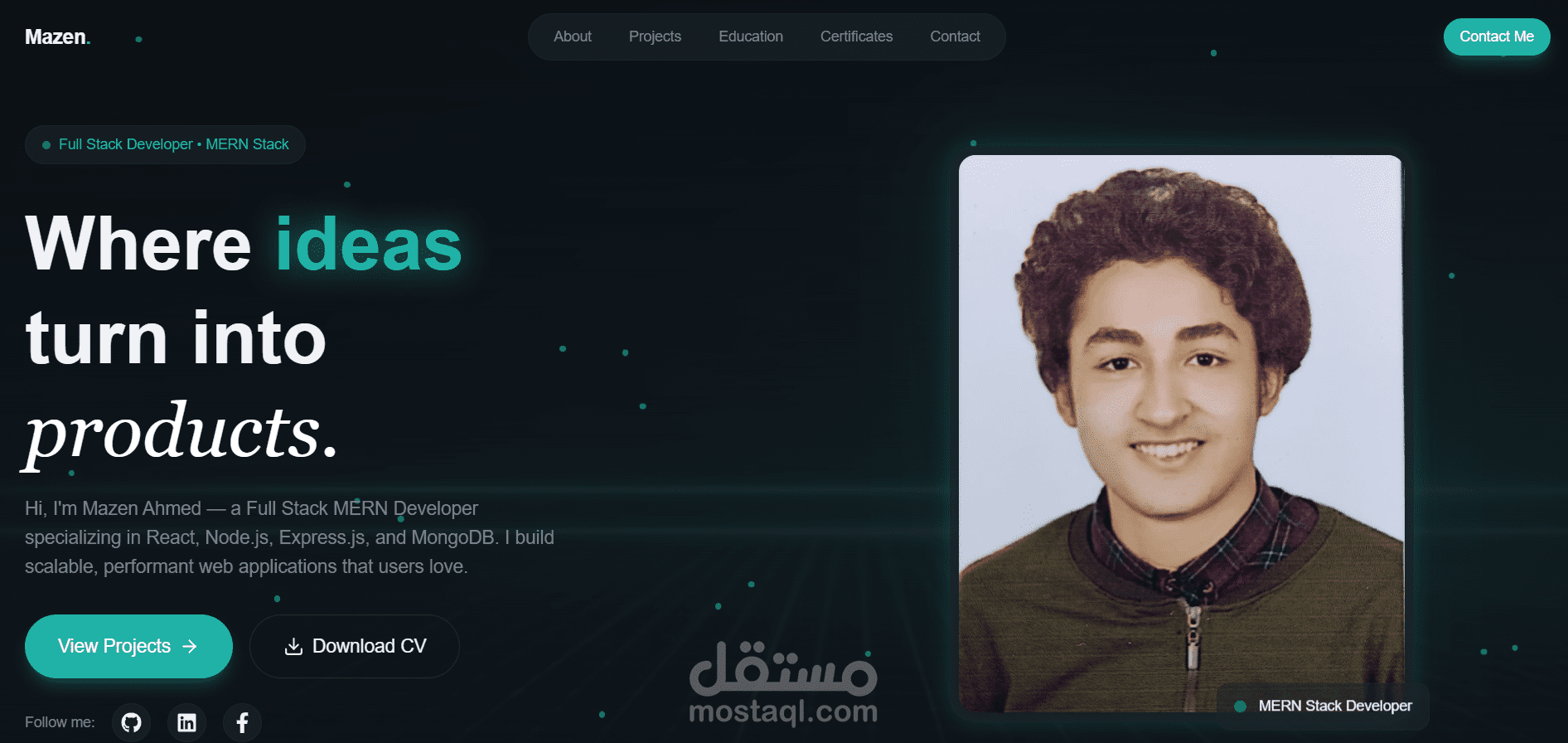 Personal Portfolio Website