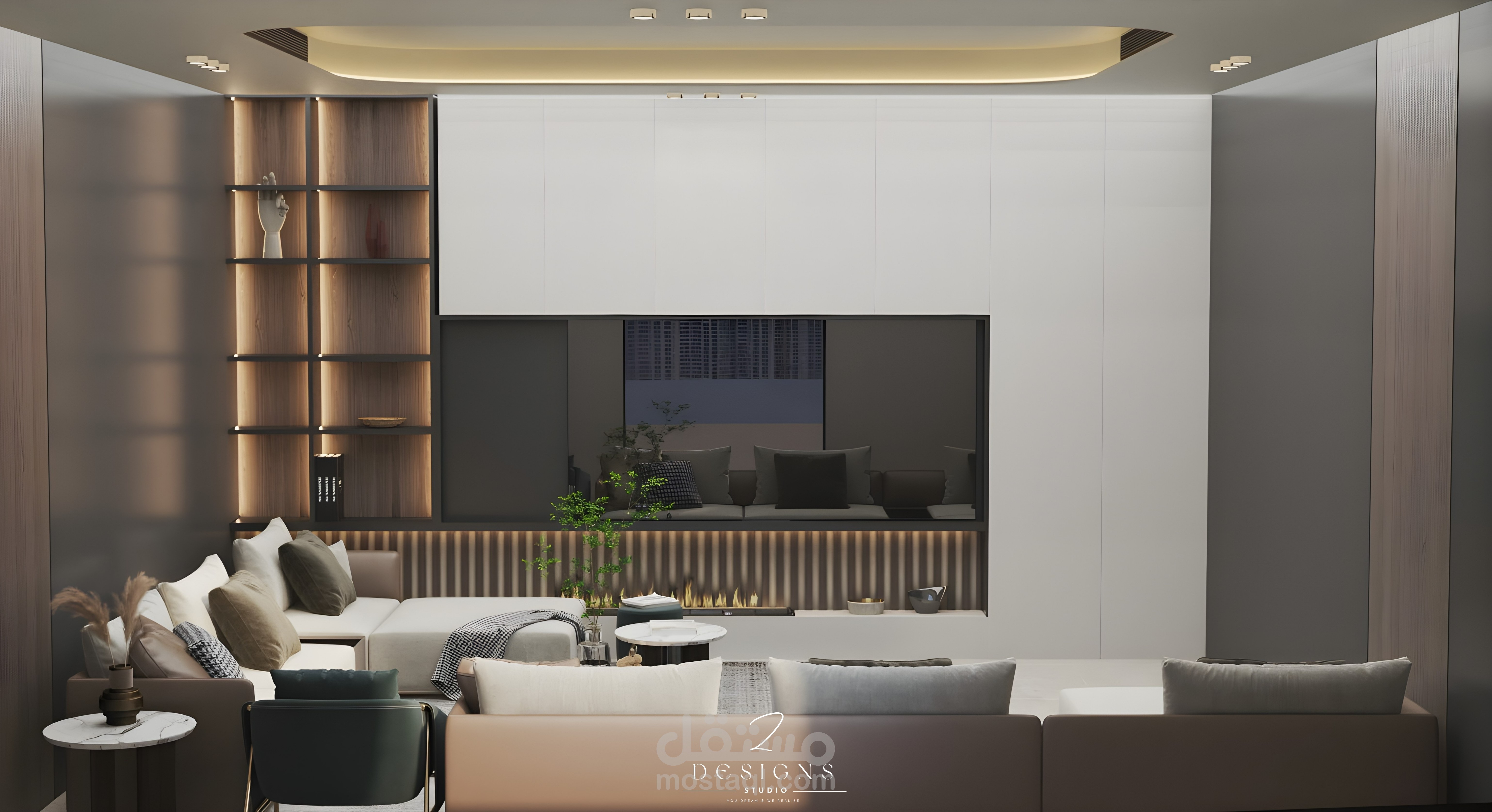 تصميمي لتجديد شقة بالشرقية