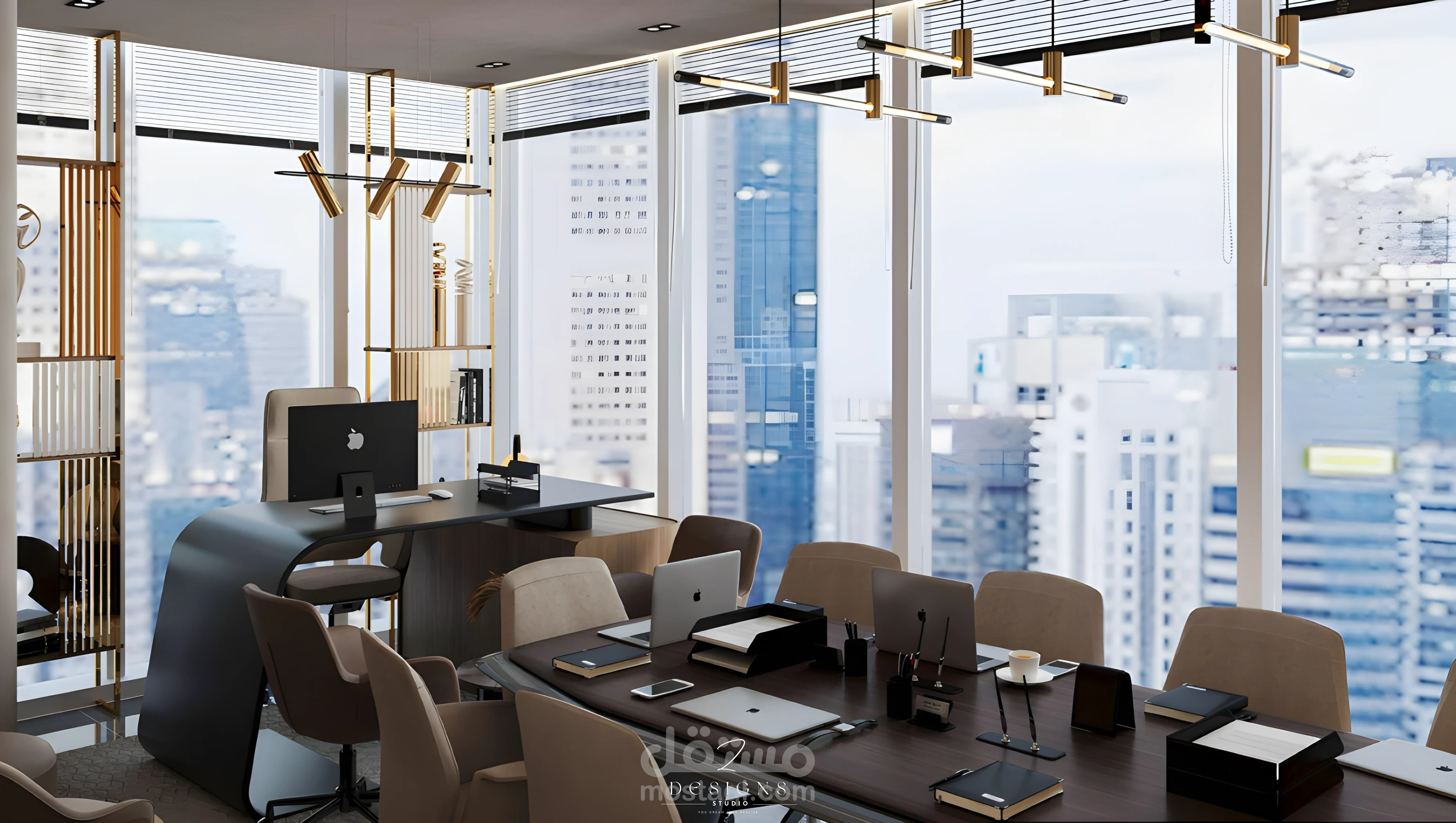 تصميم لمكتب  محاماة بالكامل