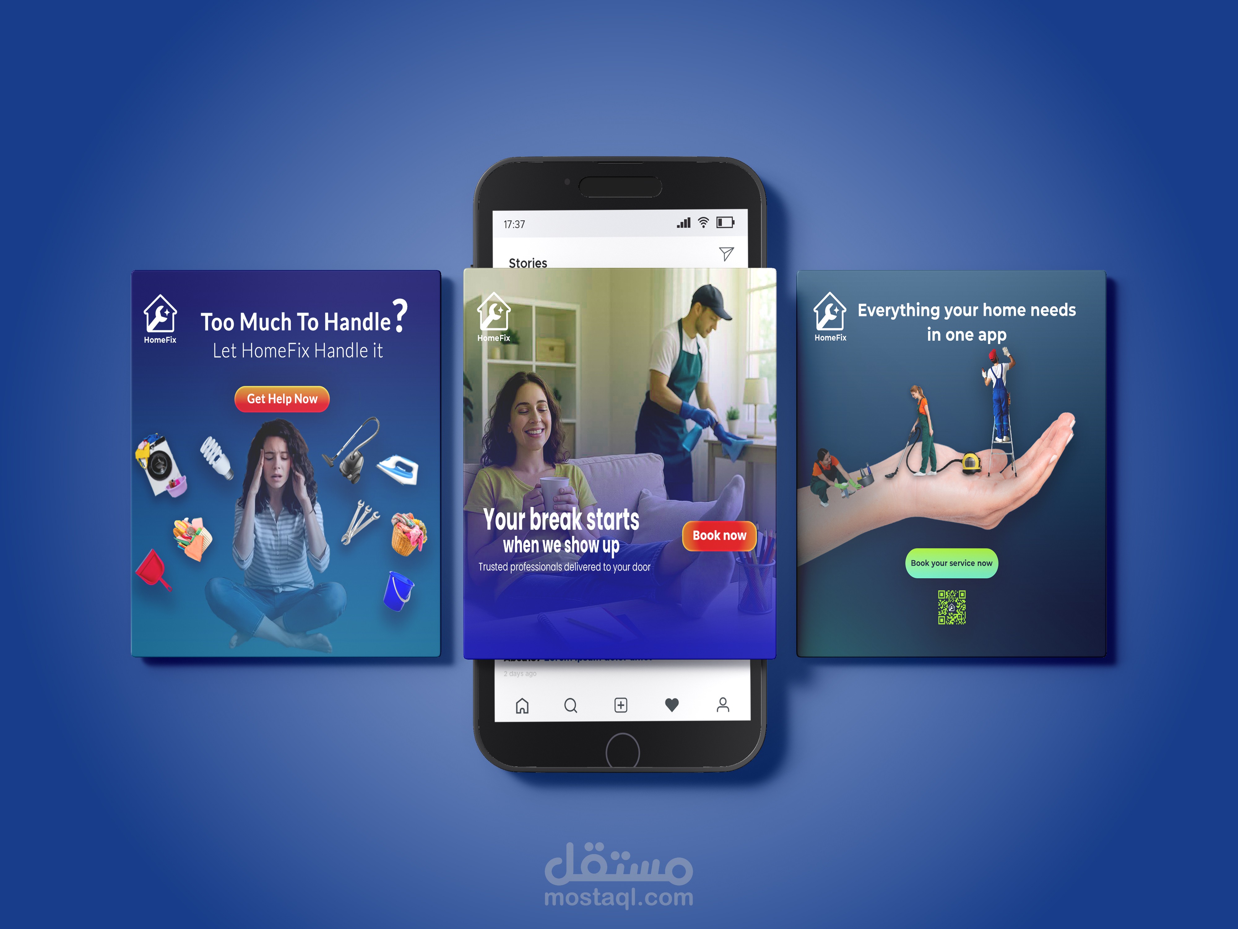 تصميم منشورات سوشيال ميديا احترافية للمشاريع والشركات