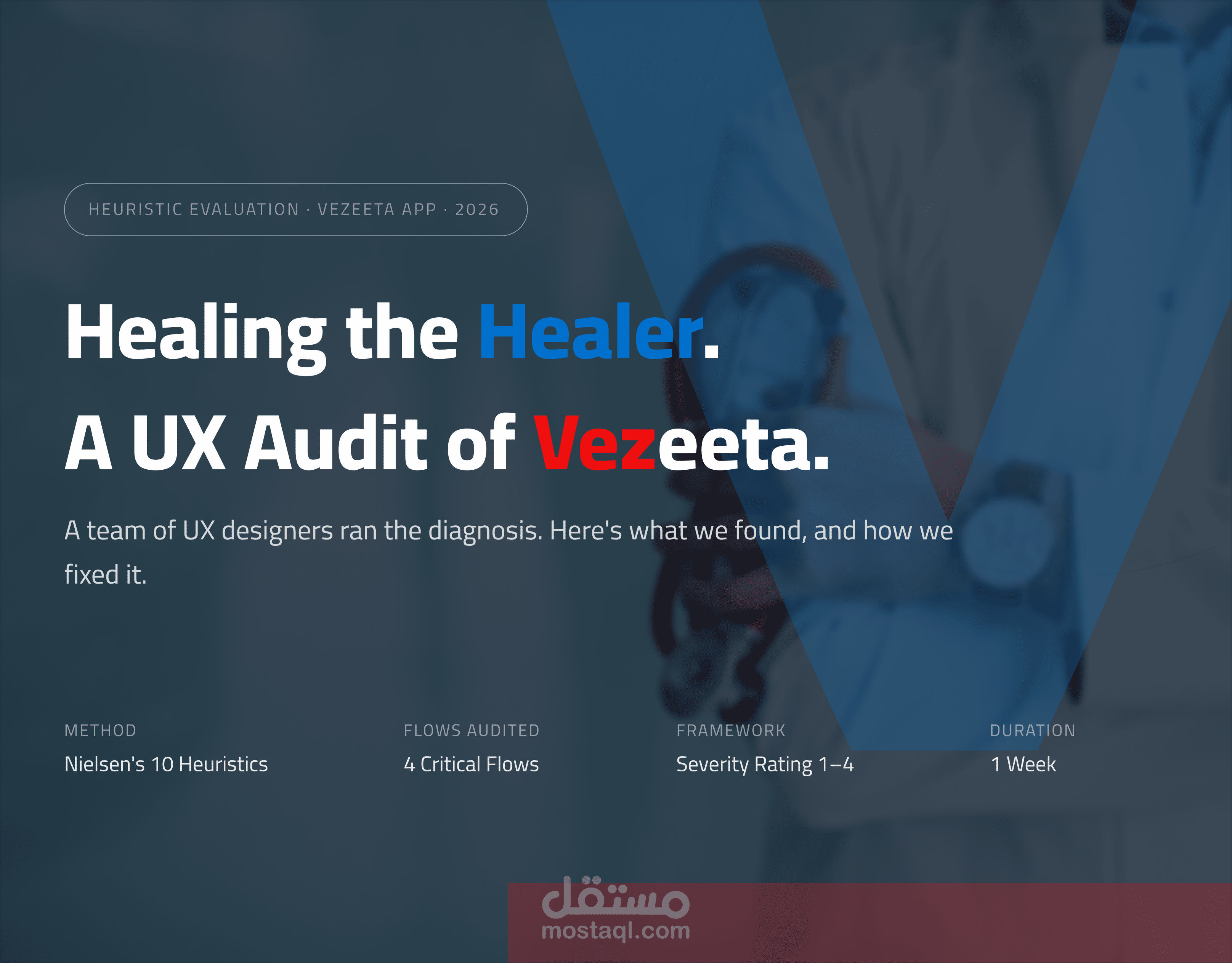 Vezeeta Healthcare Booking App Redesign