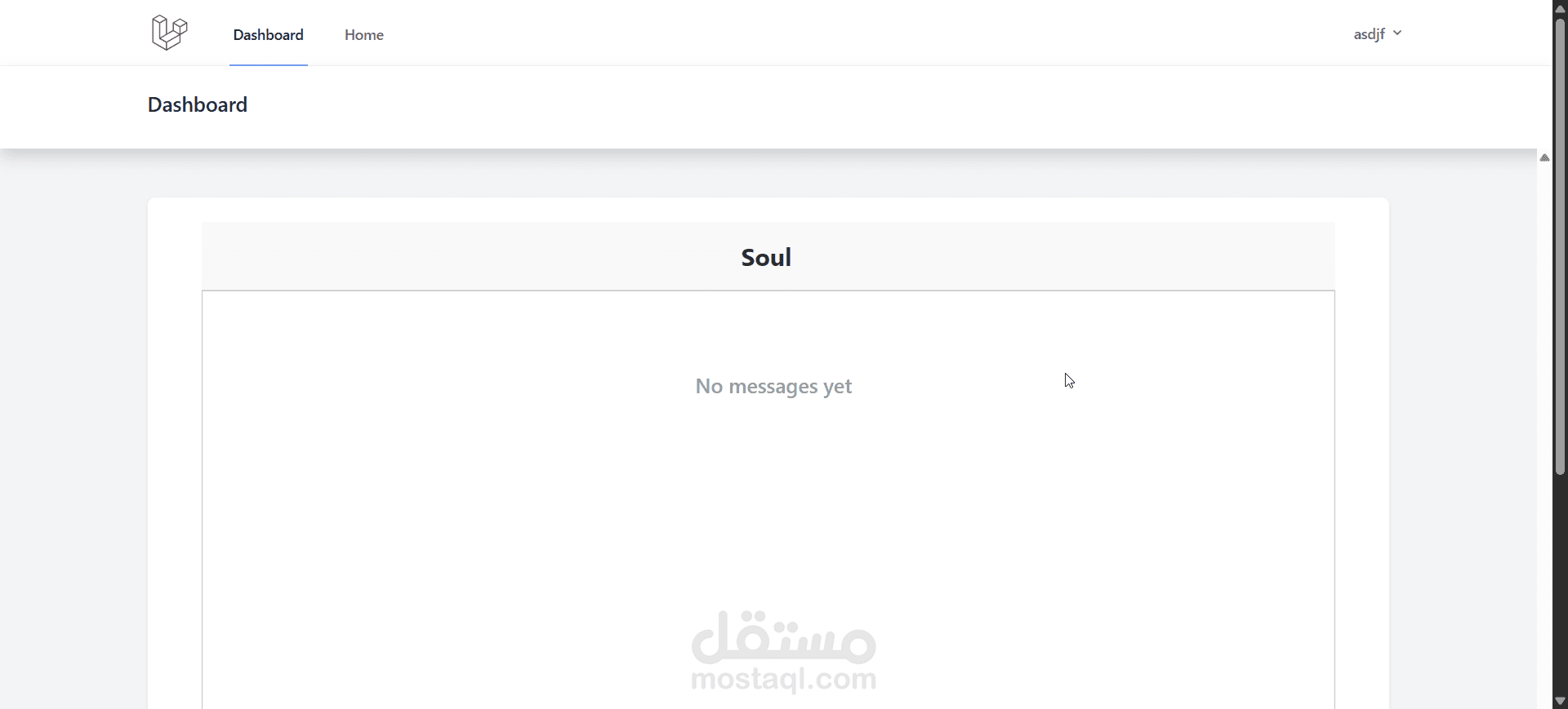 ٍSimple chatbox(Laravel)