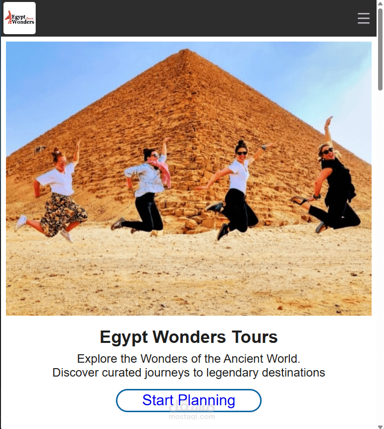 موقع شركة سياحة