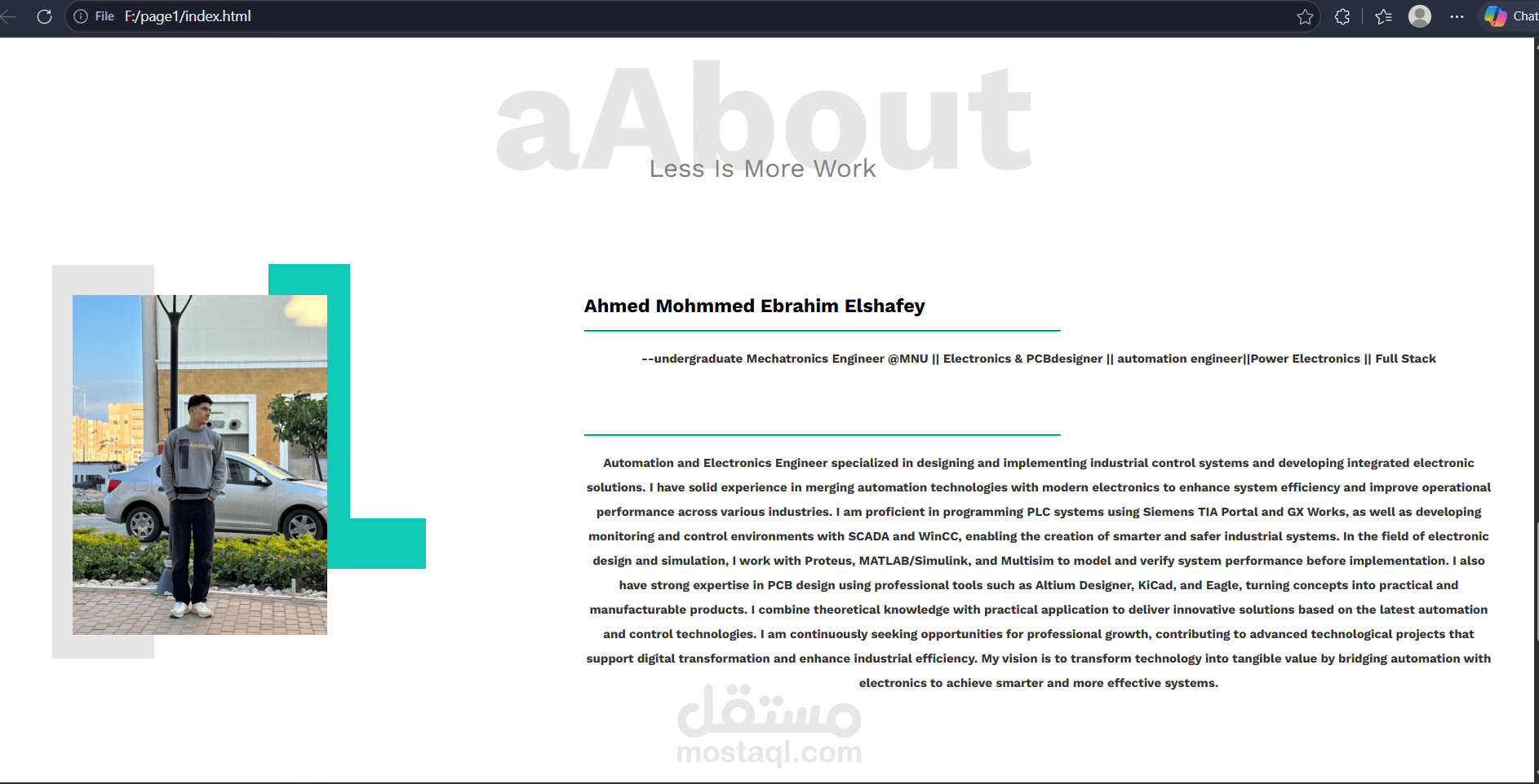 Page | Portfolio