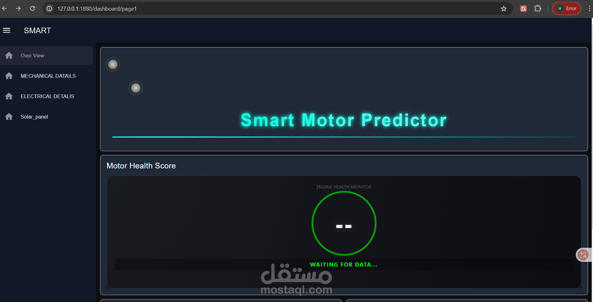 Smart-Motor-Dashboard