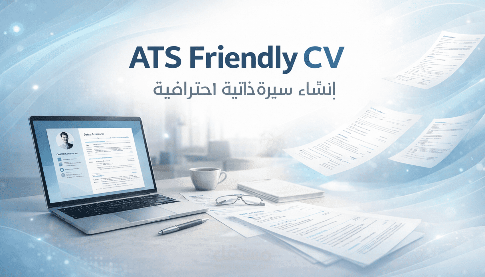 إعداد سيرة ذاتية CV احترافية تتوافق مع ATS
