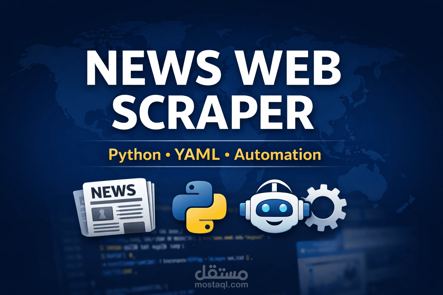 NEWS Web Scraper – نظام آلي وقابل للتوسّع لاستخراج المقالات من مواقع الأخبار