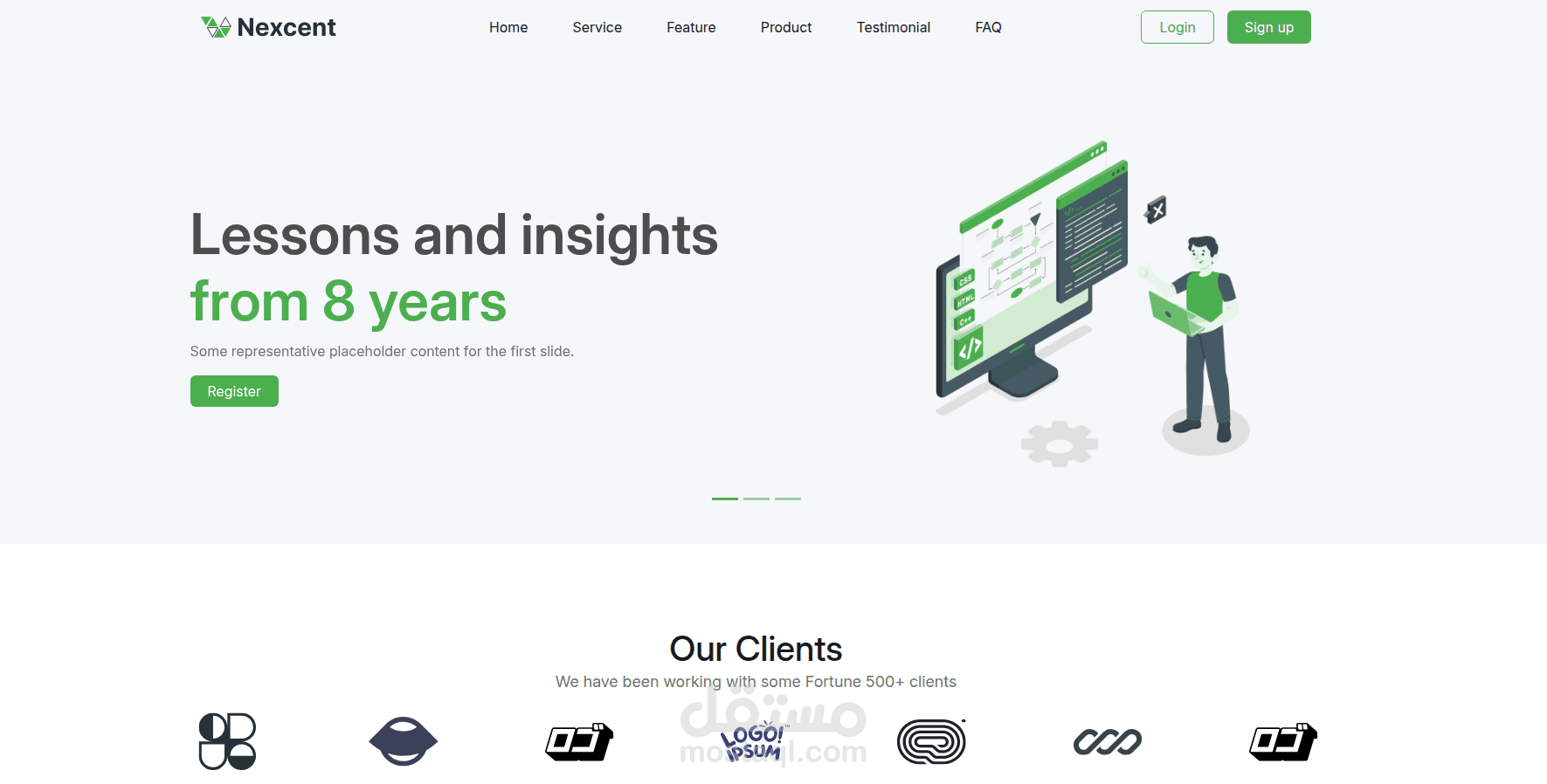 Landing Page
