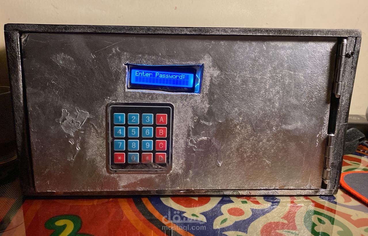 Password Lock Safe Box