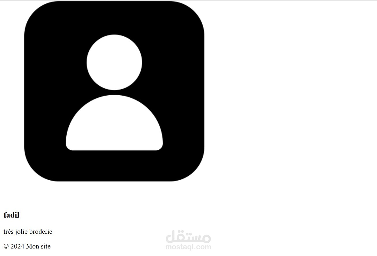 إنشاء صفحة ويب تجريبية باستخدام HTML (مشروع تدريبي)