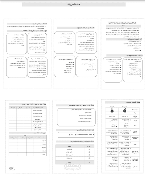 خطط تسويقية