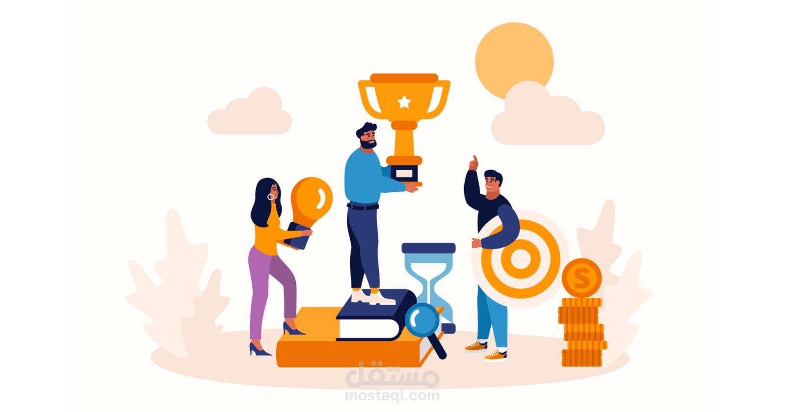 نتائج عمل مستمر لأحد المواقع