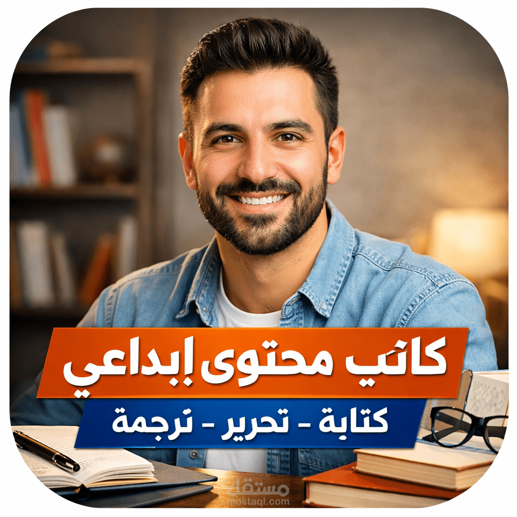كتابة محتوى إبداعي وتسويقي احترافي