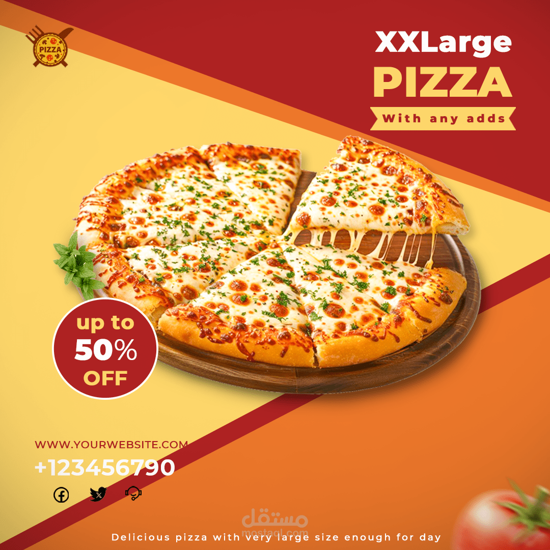 تصميم اعلانات سوشيال ميديا جذابة ومقنعة من النظرة الاولى .