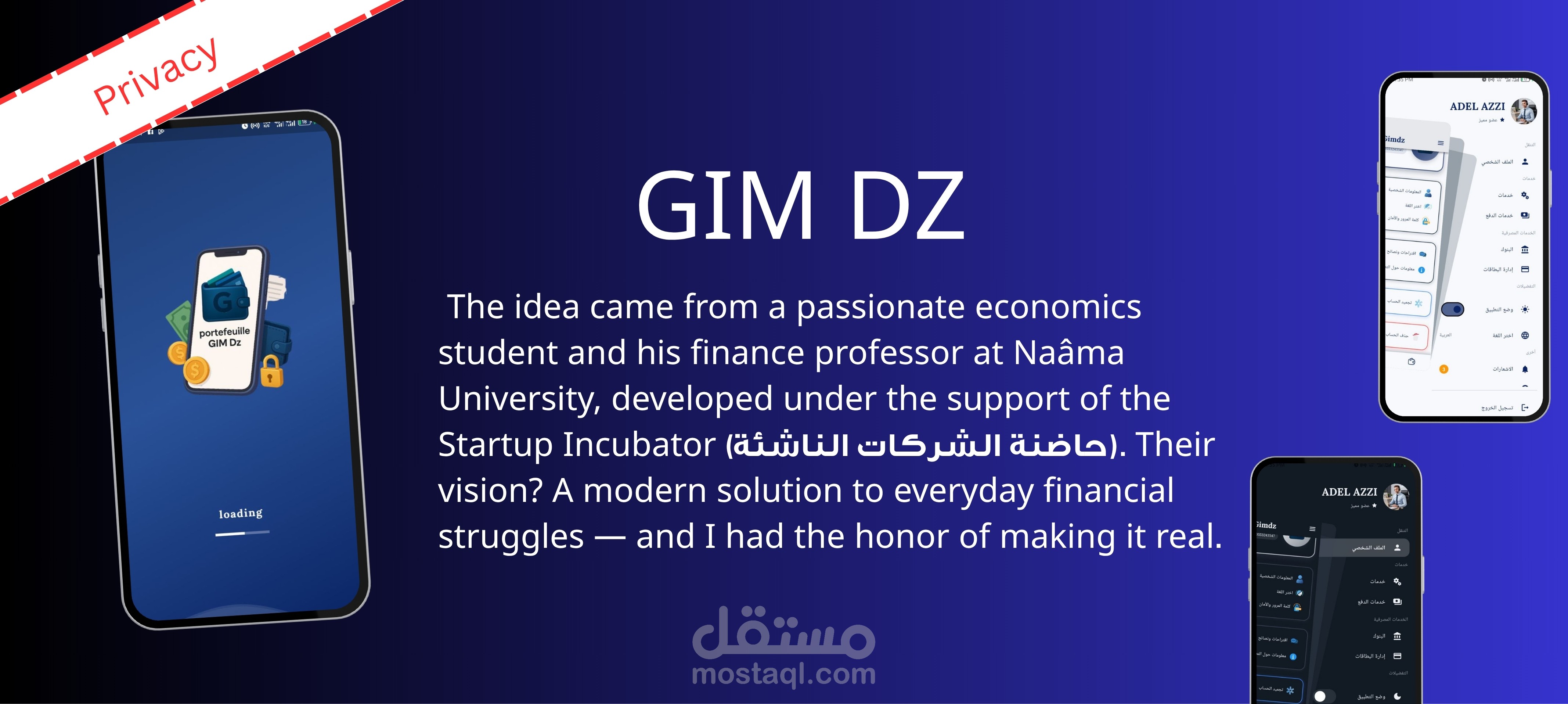 تطبيق إدارة مالية شخصي – Flutter & Firebase