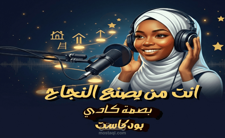 تعليق صوتي بودكاست – أنت من يصنع نجاحك