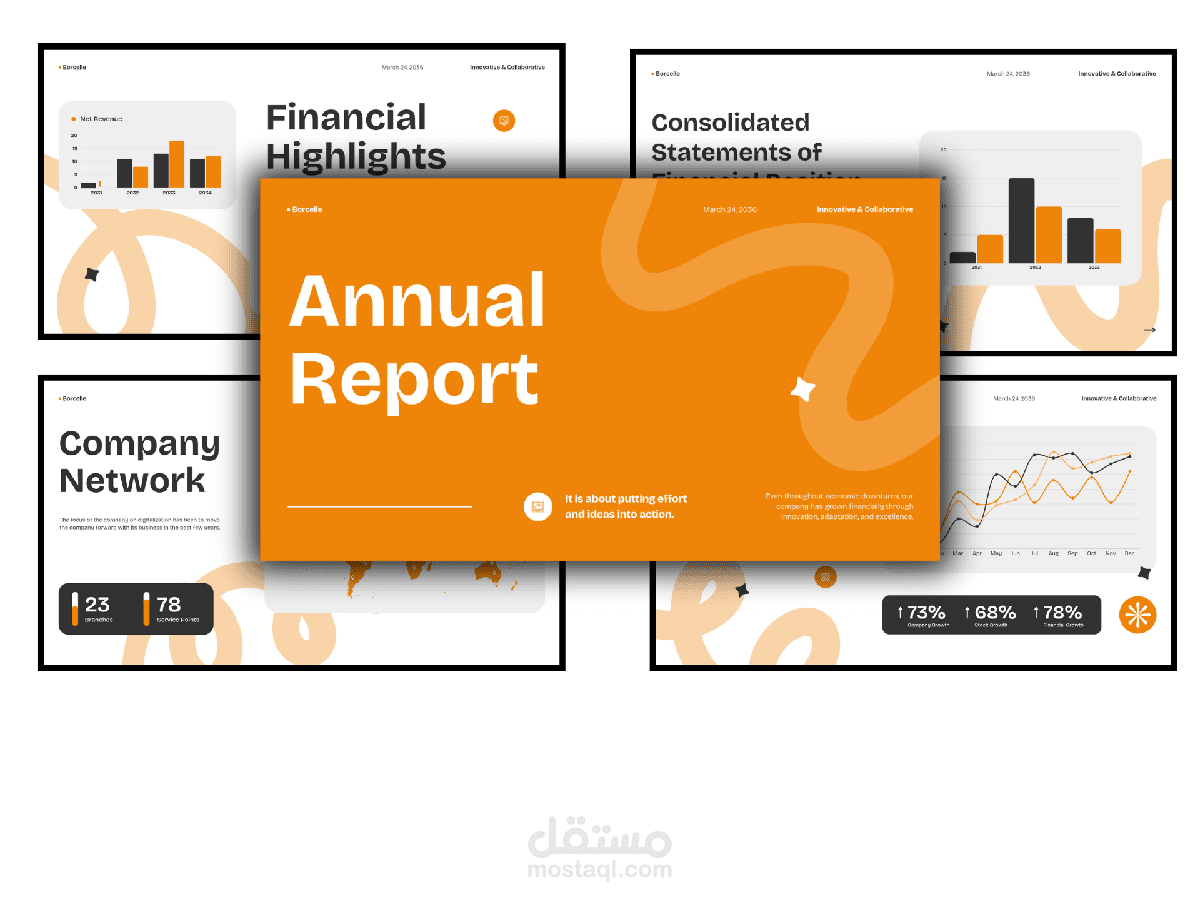 تصميم عروض تقديمية احترافية (PowerPoint / Canva) لعرض أفكارك بشكل مؤثر