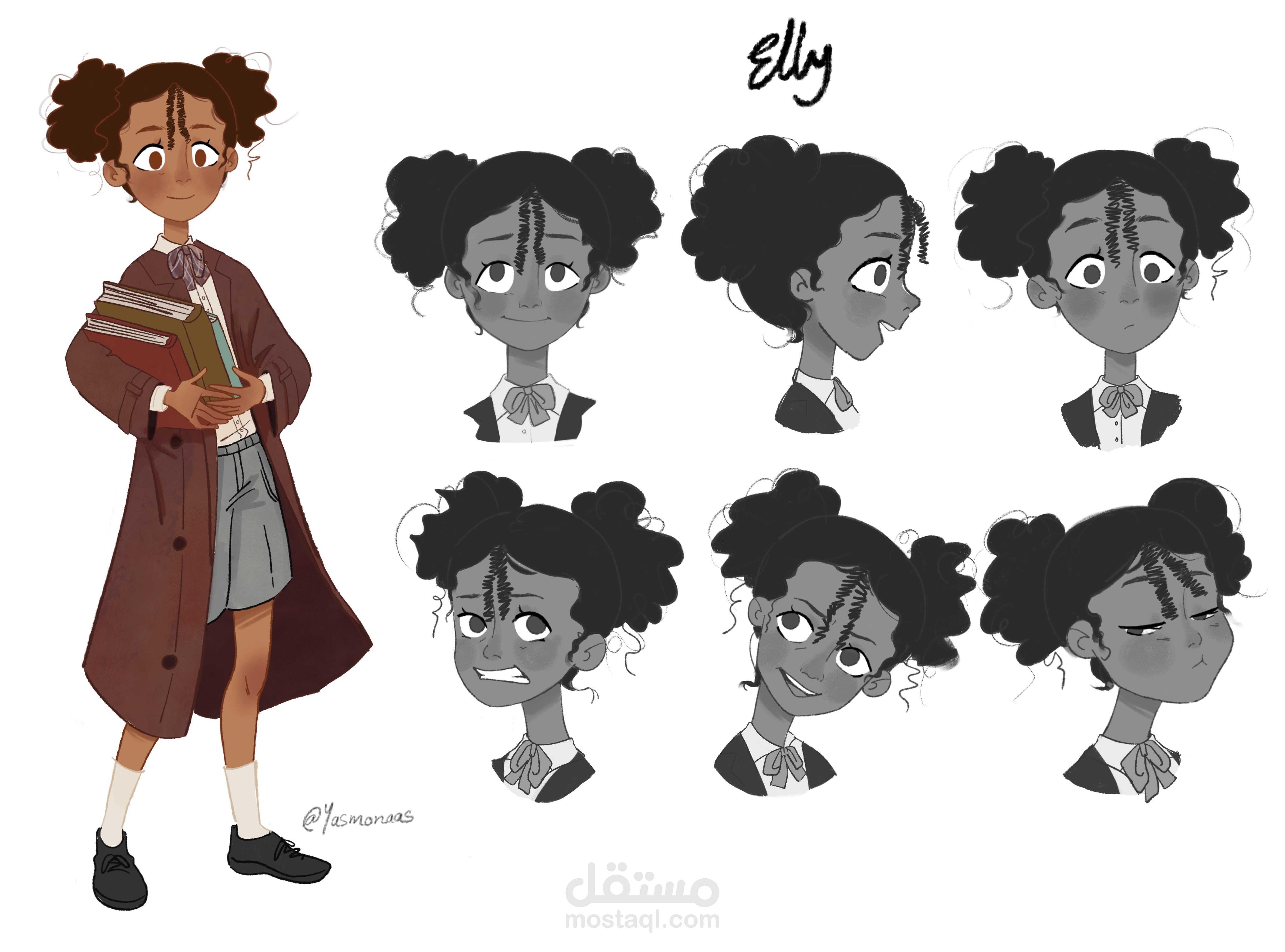 تصميم الشخصيات (character design)