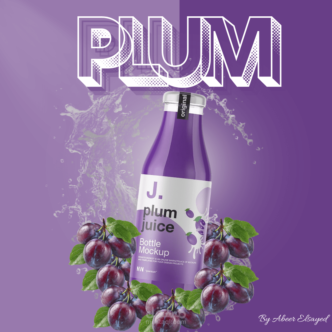 PLUM Juice Social Media Design
