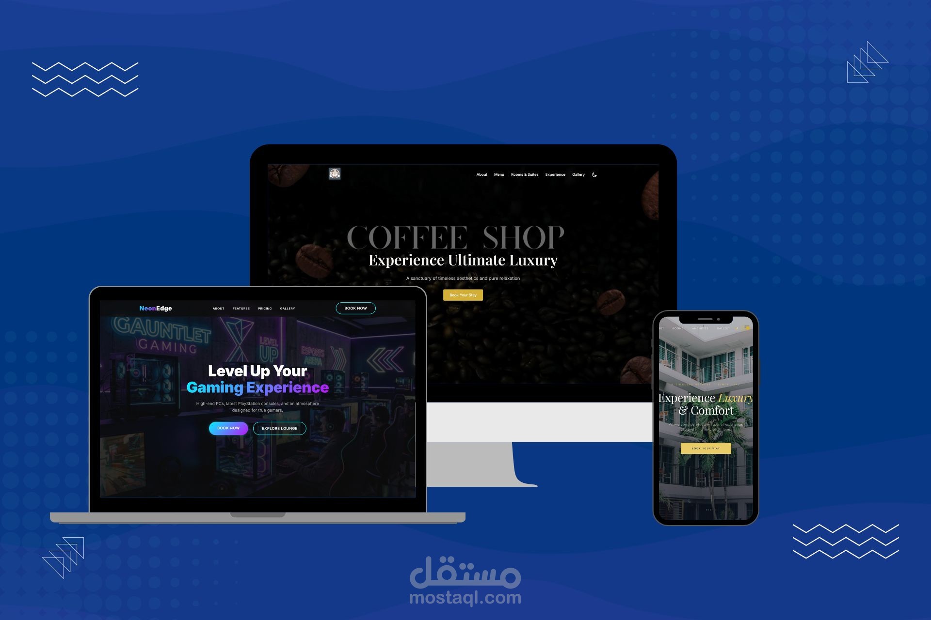 طورت صفحات landing page