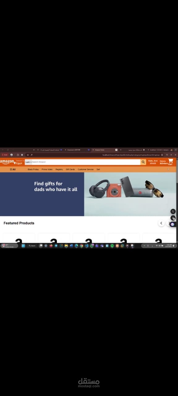 Amazon Clone – E-commerce Website
