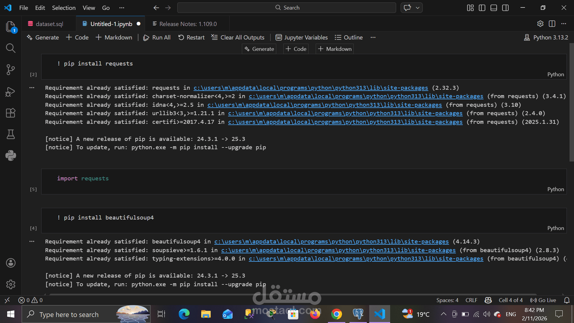 Web Scraping with Python (BeautifulSoup & Requests)